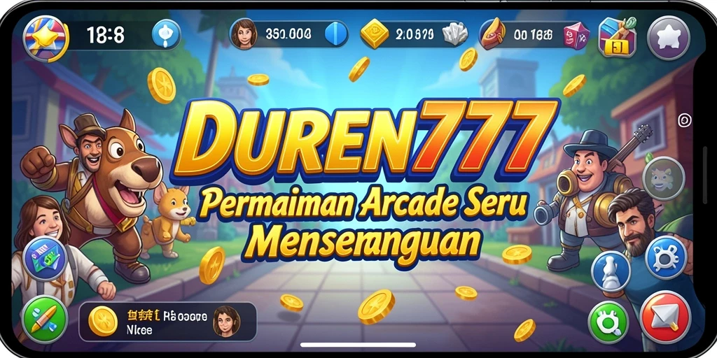 Screenshot gameplay DUREN777 yang menampilkan aksi seru dalam permainan Arcade.