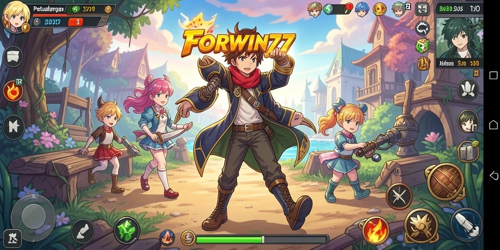 Gameplay menarik dan visual menawan di FORWIN77.