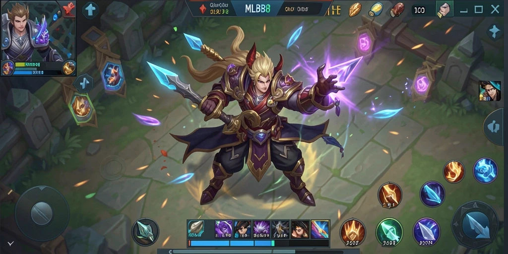Tampilan gameplay QiuQiu MLBB8 yang mendebarkan.