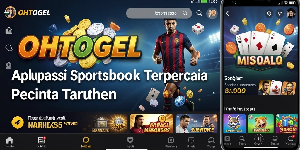 Tampilan antarmuka pengguna OHTOGEL yang menarik dan interaktif.